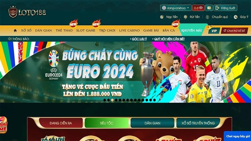 Cá cược Thể thao Loto188 đa dạng các bộ môn