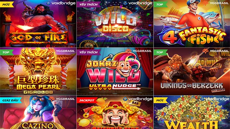 Nhiều trò chơi thú vị đang chờ bạn khám phá tại trang web Nextbet