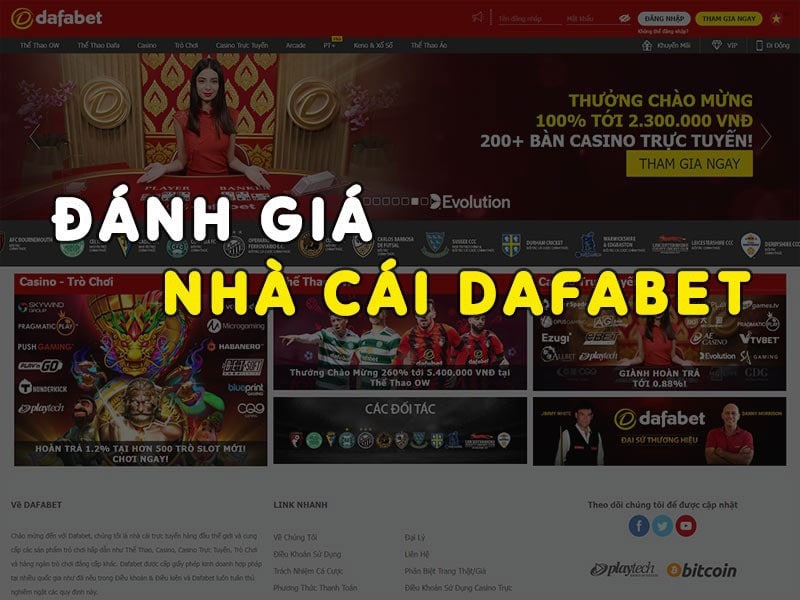 Tìm hiểu về nhà cái Dafabet