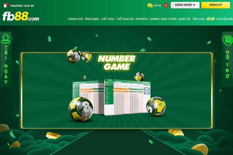 Trang Fb88 cung cấp hình thức xổ số và number game vô cùng hấp dẫn