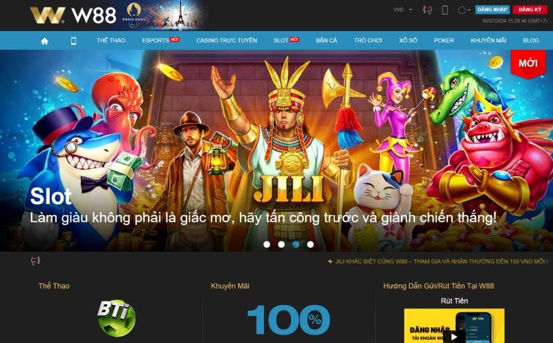 Hệ thống bảo mật tại casino w88 cũng là yếu tố cân nhắc khi tham gia W88