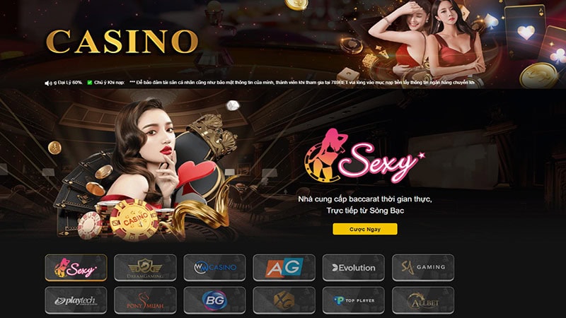 Casino trực tuyến 789bet có nhiều sảnh game thú vị