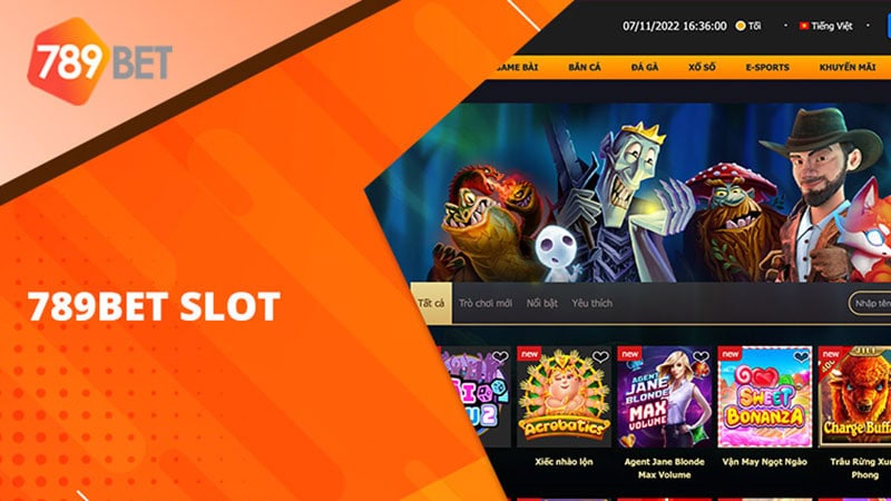 Hệ thống slot game 789bet đem lại nhiều trò chơi thú vị