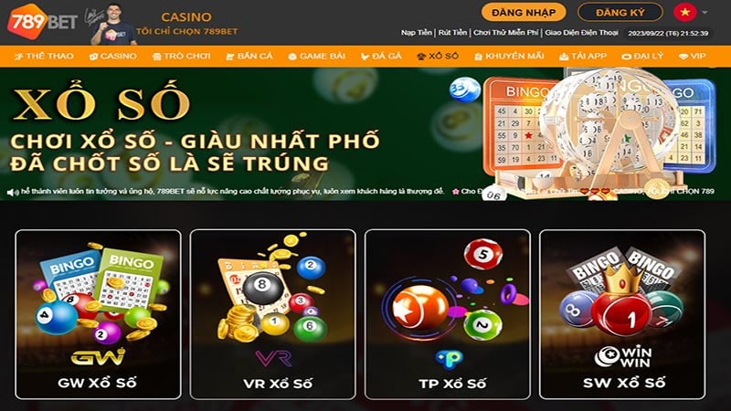 Xổ số 789bet đem đến trải nghiệm chơi lô đề online đặc sắc