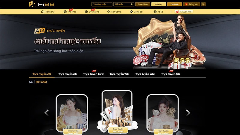 Cá cược casino Fi88