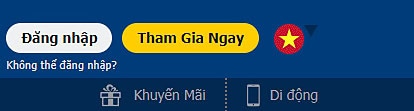 Nhấp vào ô “Tham Gia Ngay” để đăng ký Nextbet