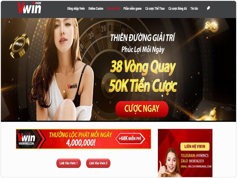 Khuyến mãi Vwin cực sốc dành cho người chơi