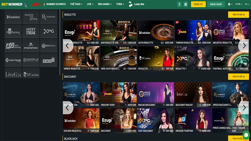 BetWinner là nhà cái hợp pháp hàng đầu