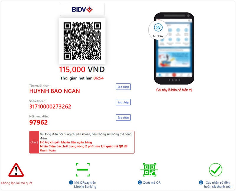 Quét mã QR trên điện thoại di động