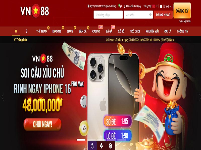 Thực hư thông tin về Vn88 bị bắt