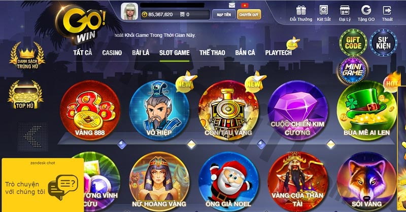 GO.WIN - Phần mềm đánh xóc đĩa online