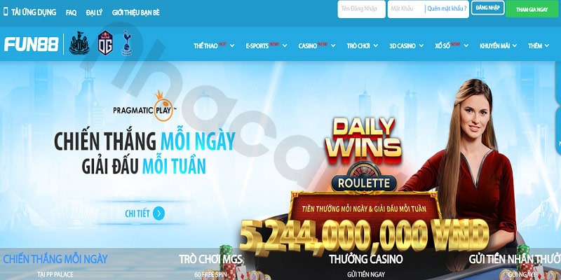 Fun88 – Trang web xóc đĩa online chuyên nghiệp