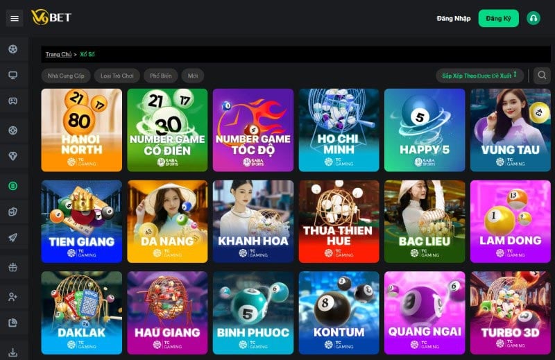 Nhà cái lô đề V9Bet với những sảnh cược thú vị