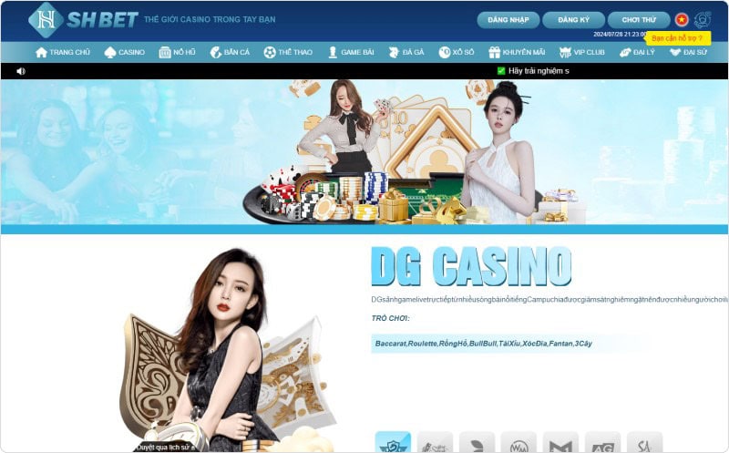 Website SHBet từ lâu đã nổi tiếng là sòng casino online chất lượng cao